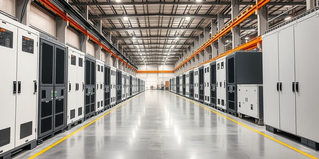 Entrepôt de batteries Oratek